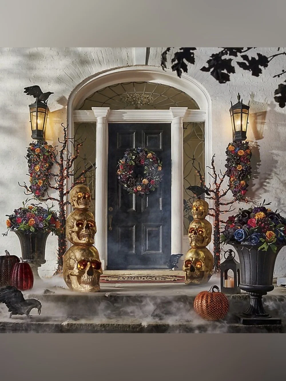 Halloween *Retired* Enchanted Mansion Door Swag Grandin Road NWT NOS